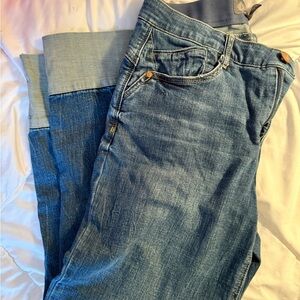 Democracy Women's AB Jeans with detailed cuffs.